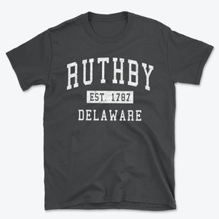 Ruthby Delaware Classic Established Basic T-Shirt