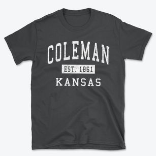 Coleman Kansas Classic Established Basic T-Shirt