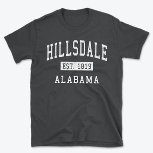 Hillsdale Alabama Classic Established Basic T-Shirt