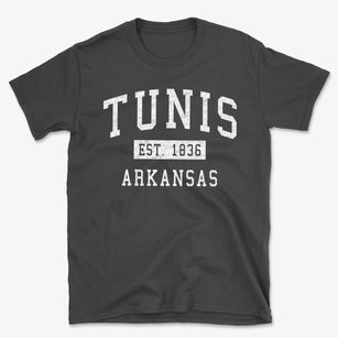 Tunis Arkansas Classic Established Basic T-Shirt