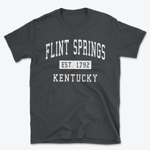 Flint Springs Kentucky Classic Established Basic T-Shirt