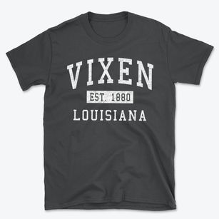 Vixen Louisiana Classic Established Basic T-Shirt