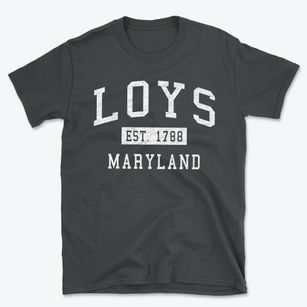 Loys Maryland Classic Established Basic T-Shirt