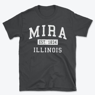 Mira Illinois Classic Established Basic T-Shirt