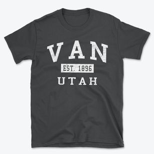 Van Utah Classic Established Basic T-Shirt