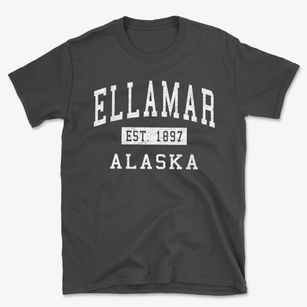 Ellamar Alaska Classic Established Basic T-Shirt