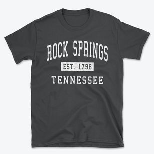 Rock Springs Tennessee Classic Established Basic T-Shirt
