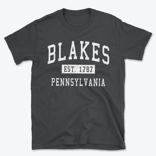 Blakes Pennsylvania Classic Established Basic T-Shirt