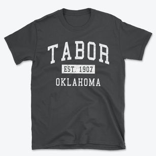 Tabor Oklahoma Classic Established Basic T-Shirt