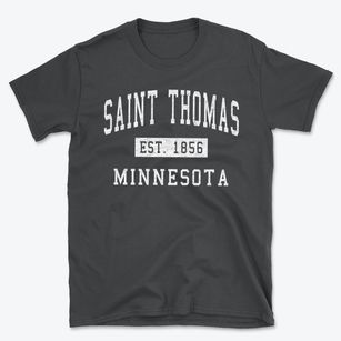 Saint Thomas Minnesota Classic Established Basic T-Shirt