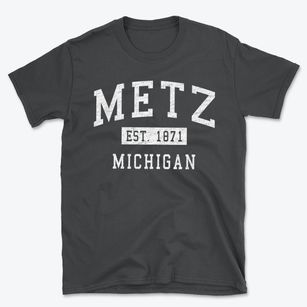 Metz Michigan Classic Established Basic T-Shirt
