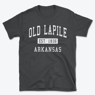 Old Lapile Arkansas Classic Established Basic T-Shirt