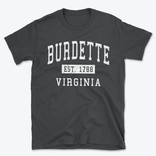Burdette Virginia Classic Established Basic T-Shirt