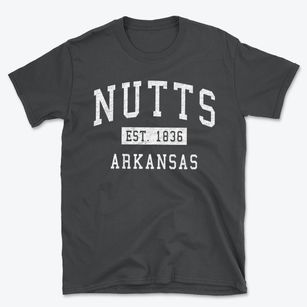 Nutts Arkansas Classic Established Basic T-Shirt
