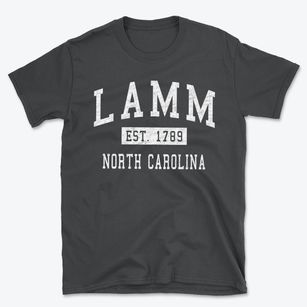 Lamm North Carolina Classic Established Basic T-Shirt