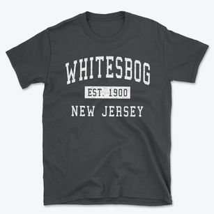 Whitesbog New Jersey Classic Established Basic T-Shirt