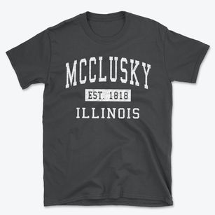 McClusky Illinois Classic Established Basic T-Shirt