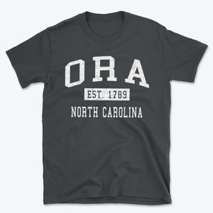 Ora North Carolina Classic Established Basic T-Shirt