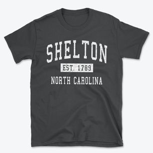 Shelton North Carolina Classic Established Basic T-Shirt