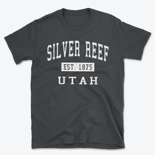 Silver Reef Utah Classic Established Basic T-Shirt