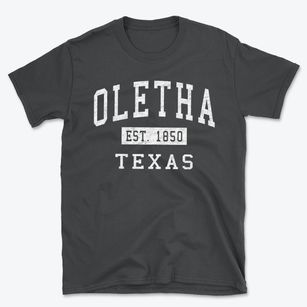 Oletha Texas Classic Established Basic T-Shirt