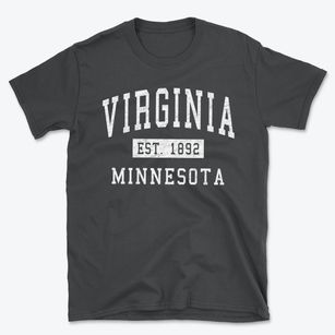 Virginia Minnesota Classic Established Basic T-Shirt