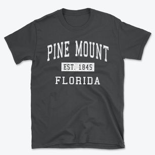 Pine Mount Florida Classic Established Basic T-Shirt