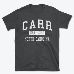 Carr North Carolina Classic Established Basic T-Shirt