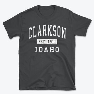 Clarkson Idaho Classic Established Basic T-Shirt
