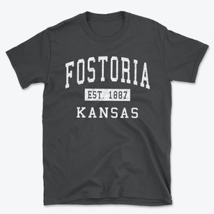 Fostoria Kansas Classic Established Basic T-Shirt