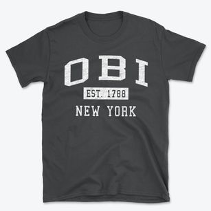 Obi New York Classic Established Basic T-Shirt