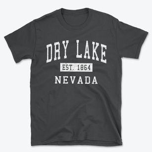 Dry Lake Nevada Classic Established Basic T-Shirt