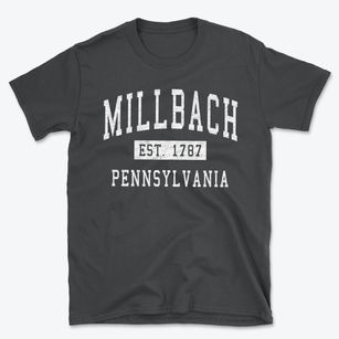 Millbach Pennsylvania Classic Established Basic T-Shirt
