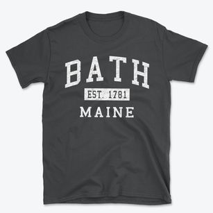 Bath Maine Classic Established Basic T-Shirt