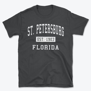 St. Petersburg Florida Classic Established Basic T-Shirt