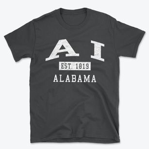 Ai Alabama Classic Established Basic T-Shirt