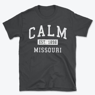Calm Missouri Classic Established Basic T-Shirt