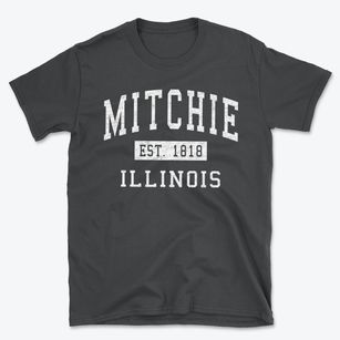 Mitchie Illinois Classic Established Basic T-Shirt