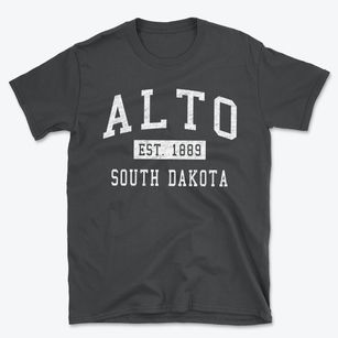 Alto South Dakota Classic Established Basic T-Shirt