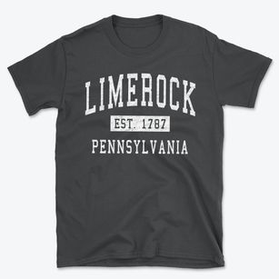 Limerock Pennsylvania Classic Established Basic T-Shirt