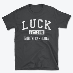 Luck North Carolina Classic Established Basic T-Shirt