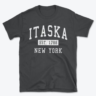 Itaska New York Classic Established Basic T-Shirt