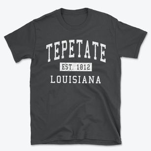 Tepetate Louisiana Classic Established Basic T-Shirt