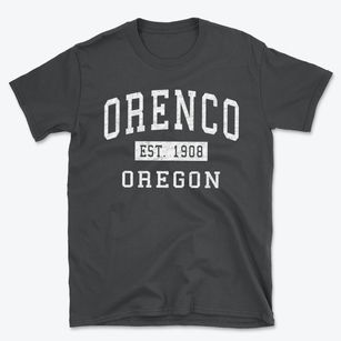 Orenco Oregon Classic Established Basic T-Shirt