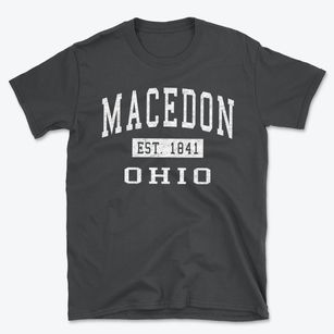 Macedon Ohio Classic Established Basic T-Shirt