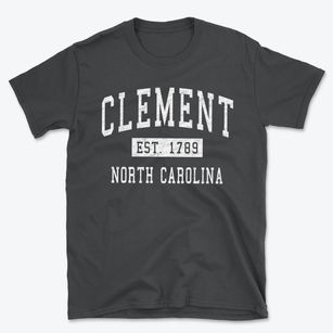 Clement North Carolina Classic Established Basic T-Shirt