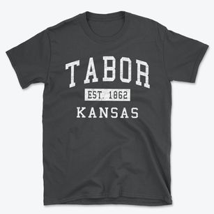 Tabor Kansas Classic Established Basic T-Shirt