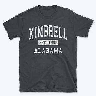 Kimbrell Alabama Classic Established Basic T-Shirt
