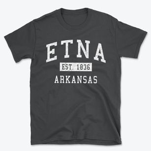 Etna Arkansas Classic Established Basic T-Shirt
