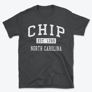 Chip North Carolina Classic Established Basic T-Shirt